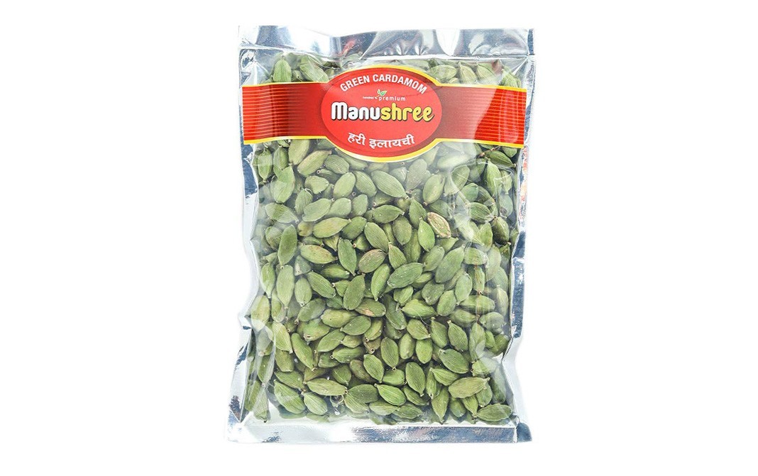 Manushree Green Cardamom    Pack  100 grams